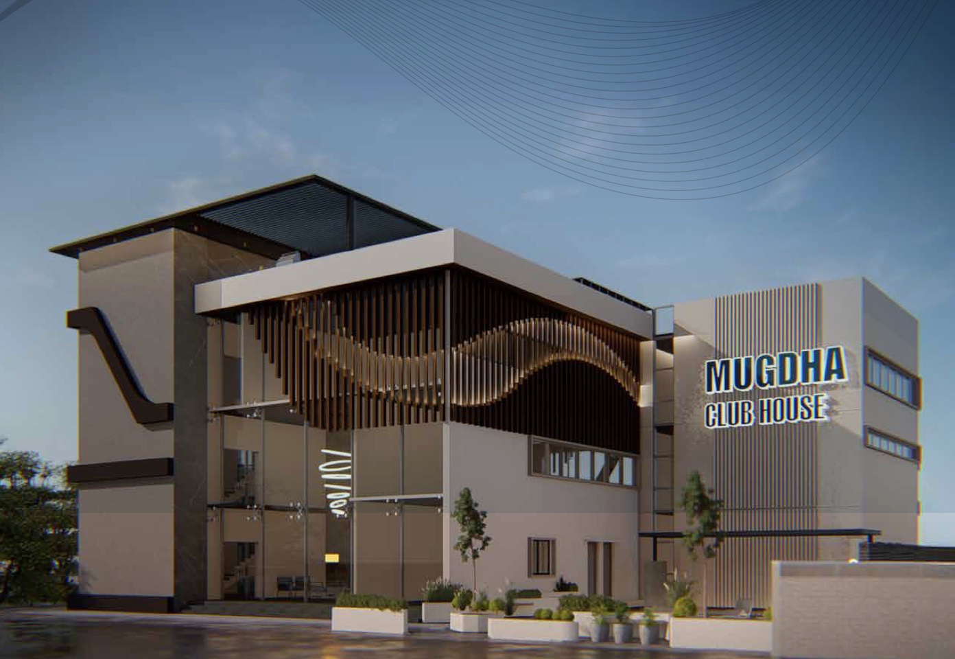 30,000 SFT Grand Clubhouse